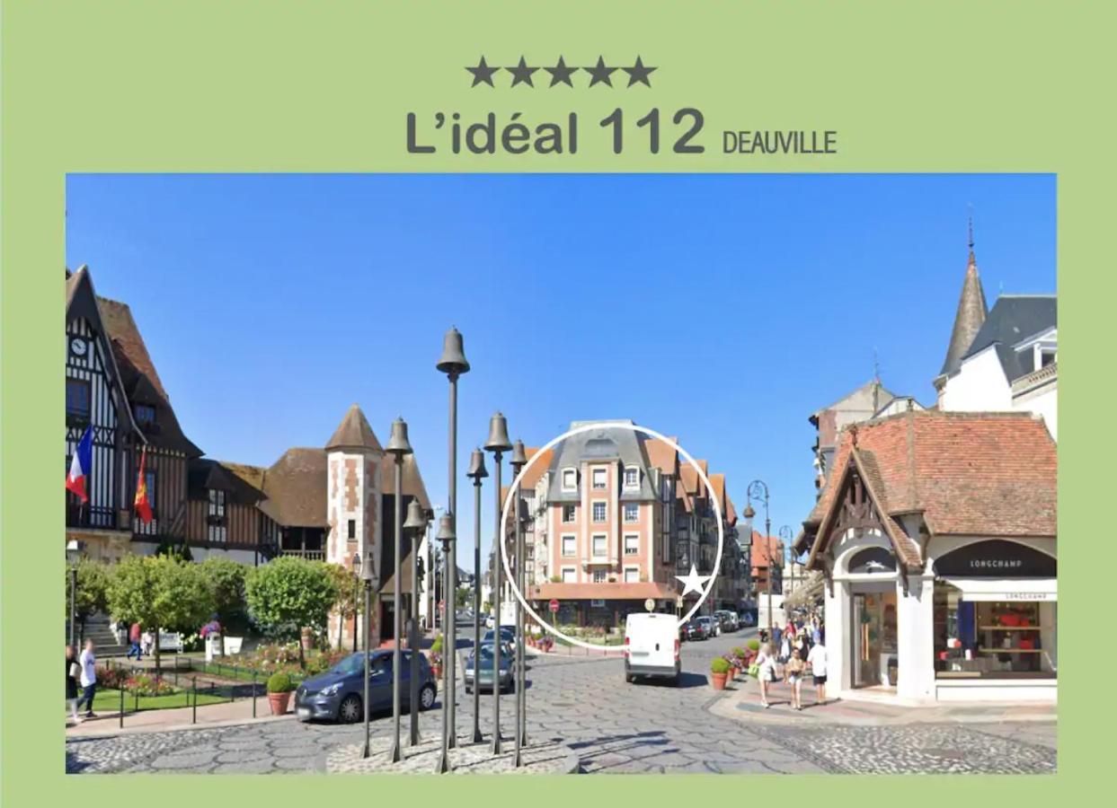 L'Ideal 112 - 85M2, 2 Chambres, Parking & Cabine De Plage Deauville Luaran gambar