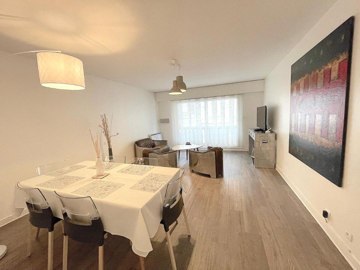 L'Ideal 112 - 85M2, 2 Chambres, Parking & Cabine De Plage Deauville Luaran gambar