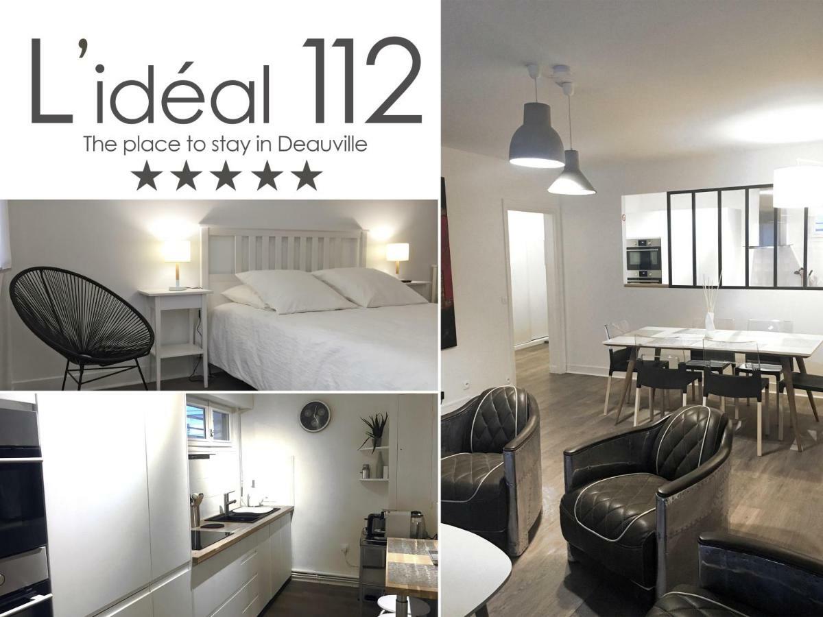 L'Ideal 112 - 85M2, 2 Chambres, Parking & Cabine De Plage Deauville Luaran gambar