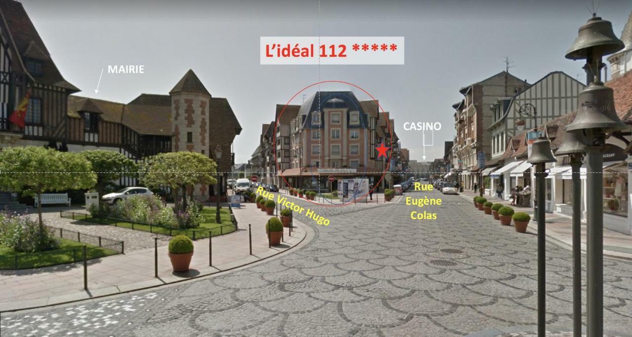 L'Ideal 112 - 85M2, 2 Chambres, Parking & Cabine De Plage Deauville Luaran gambar